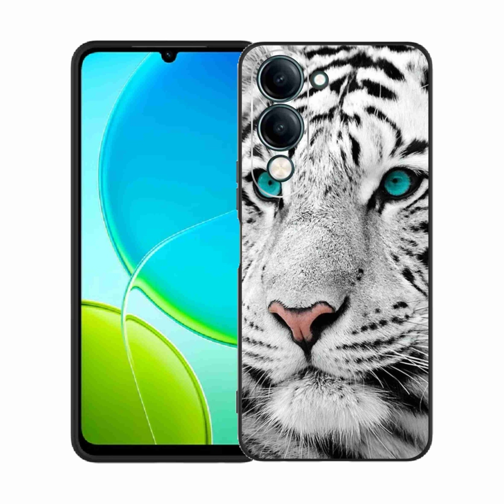 Gél borítás mmCase a Vivo Y29s 5G-hez - fehér tigris