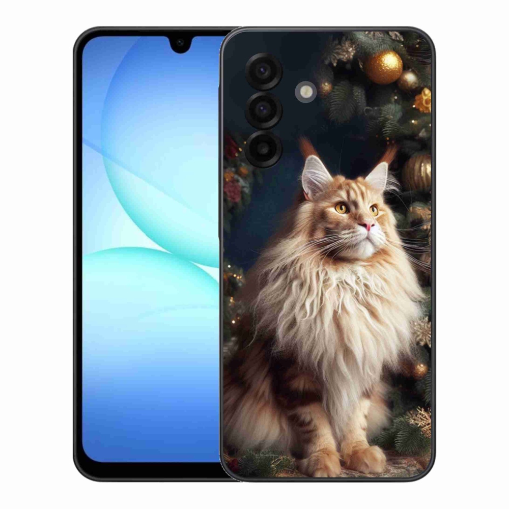 Zselés borítás mmCase Samsung Galaxy A17 5G - macska a fánál