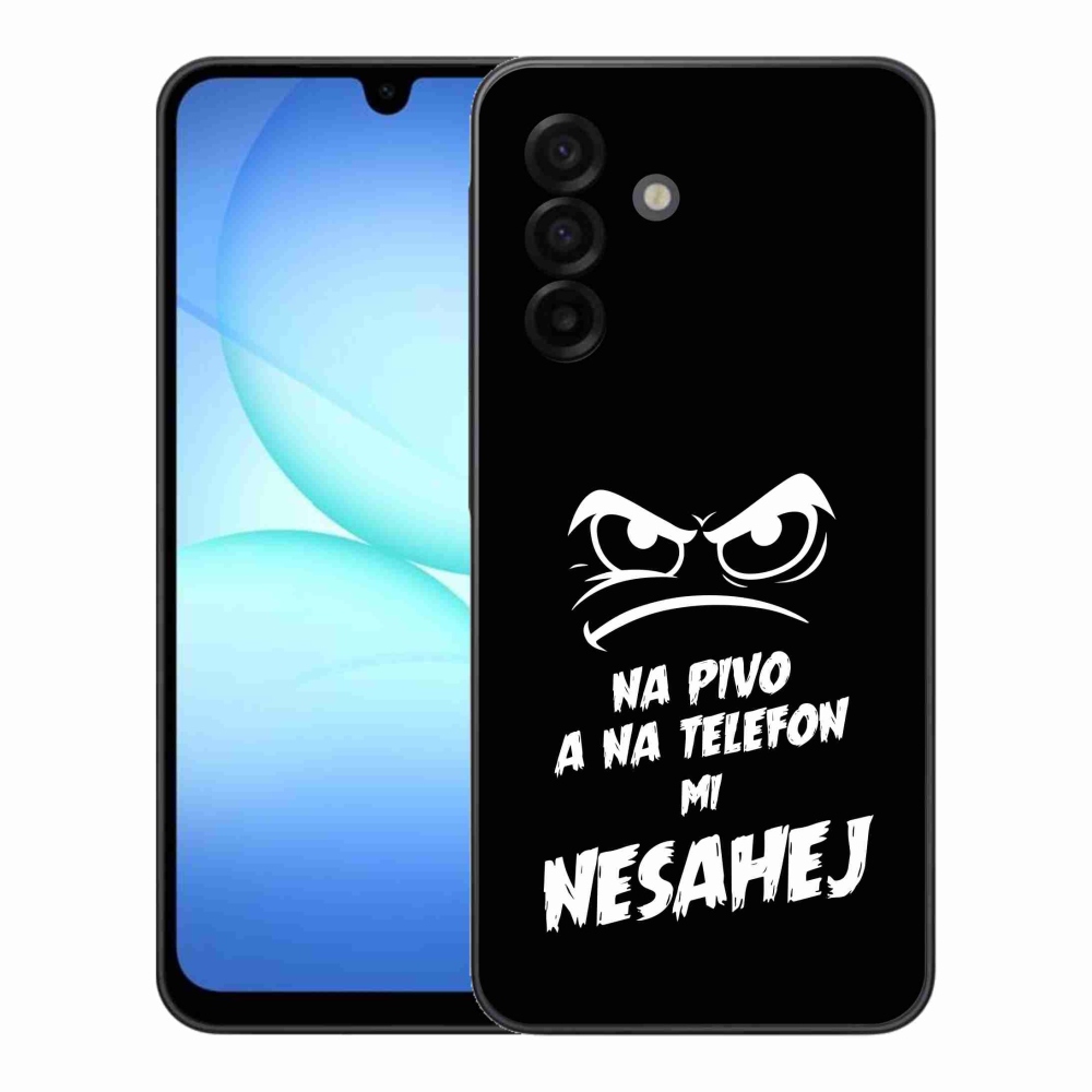 Gél borítás mmCase Samsung Galaxy A17 5G - sör motívum 2 fekete háttér