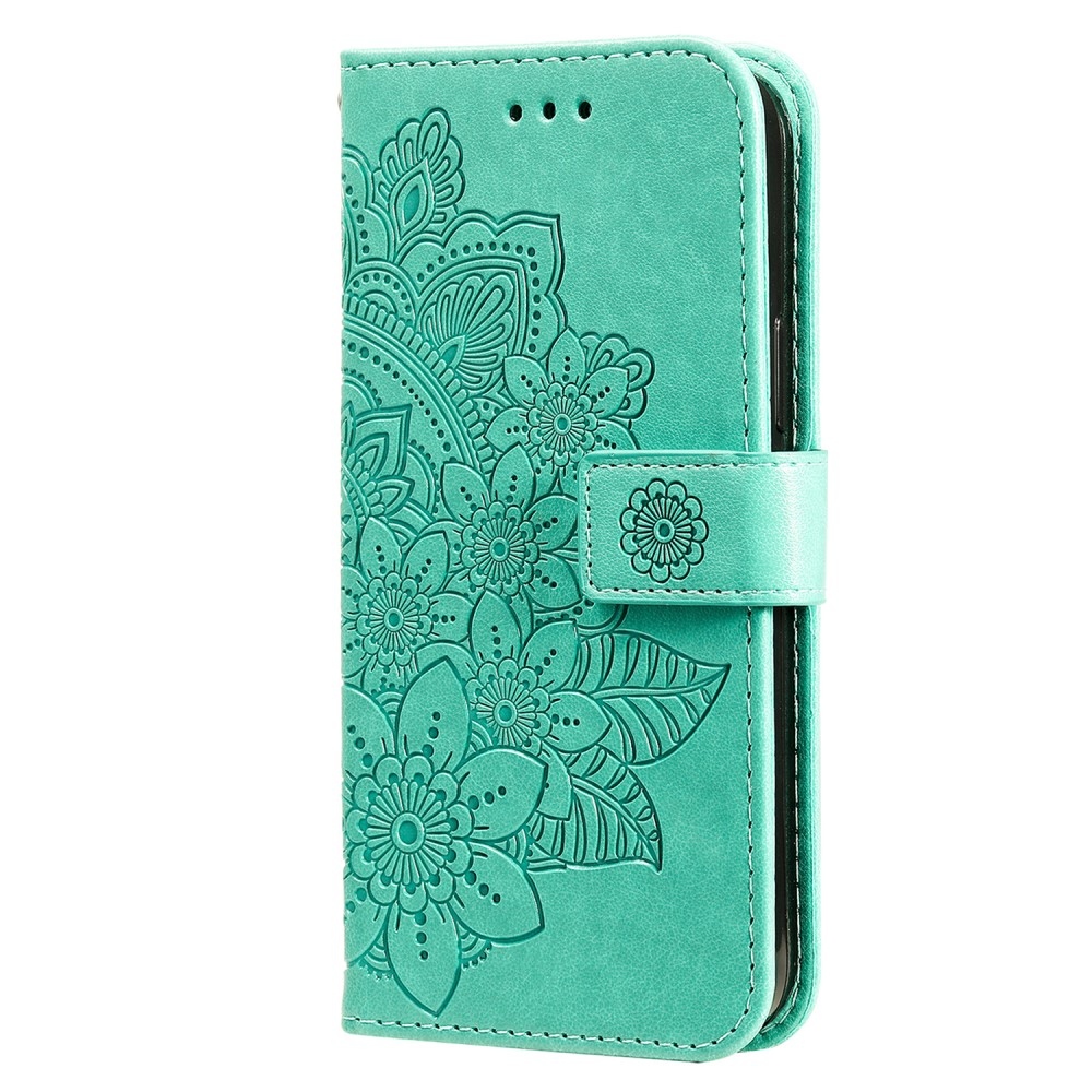 Mandala könyv tok a Vivo X200 5G-hez - teal színű