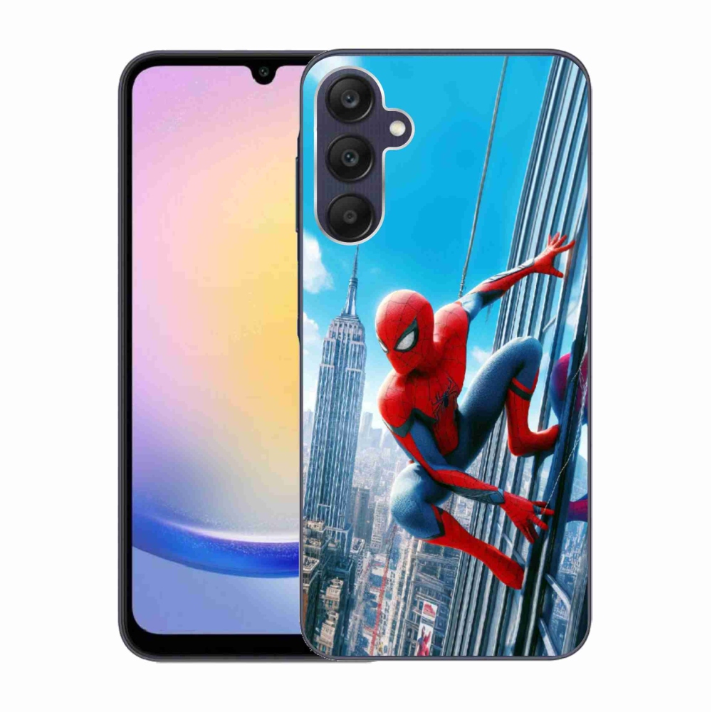 Gél borítás mmCase Samsung Galaxy A25 5G - pókemberhez