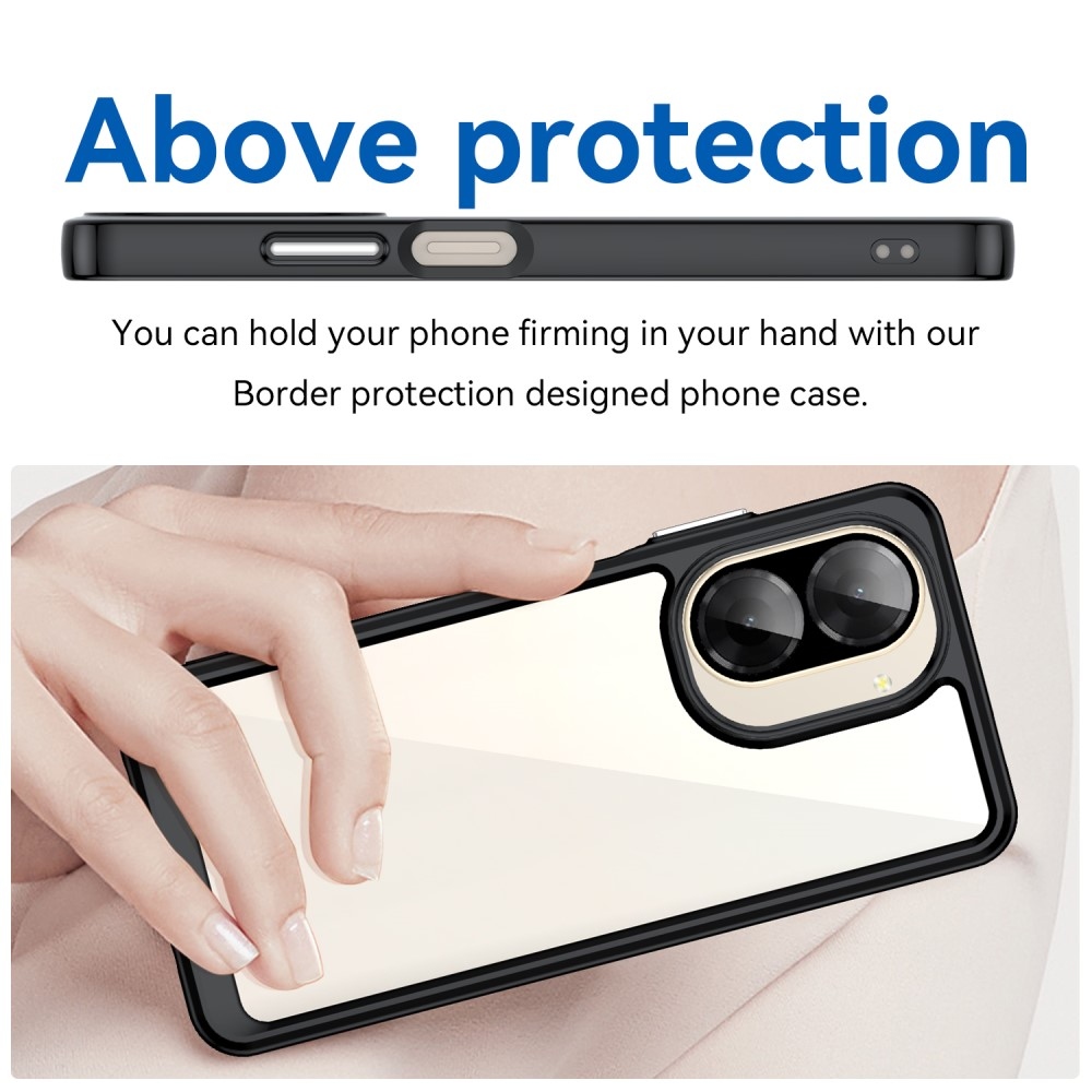 Gél tok fix hátlappal Xiaomi Redmi A5 (173.45x79.35x8.45mm) - fekete