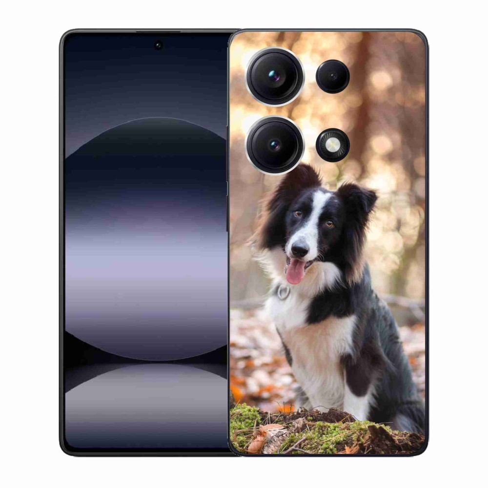 Gél borító mmCase a Xiaomi Redmi Note 14S-hez - border colie 1