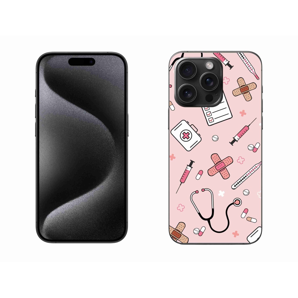 Gél védőburkolat mmCase iPhone 15 Pro Max készülékhez - Egészségügy 2
