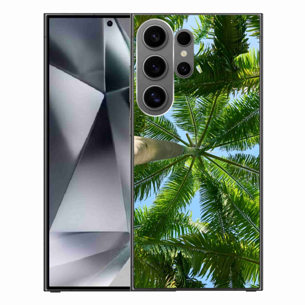 Gél borítás mmCase Samsung Galaxy S24 Ultra - pálmafa - Samsung Galaxy S24 Ultra számára