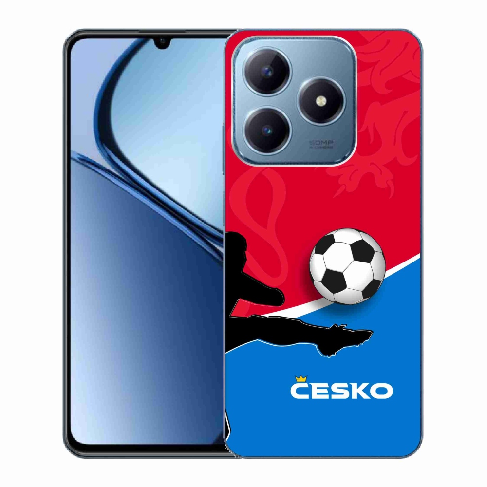 Gél borítás mmCase a Realme C63-hoz - futball Csehország 2