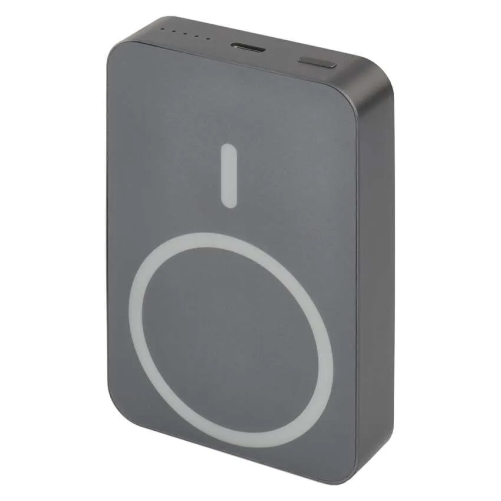 Powerbank EMOS WI 1046, 10 000 mAh, 20 W+vezeték nélküli - szürke