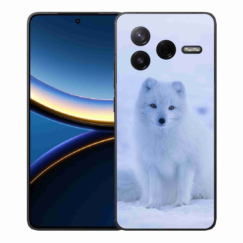 Gél borítás mmCase a Xiaomi Poco F7 Pro számára - polár róka