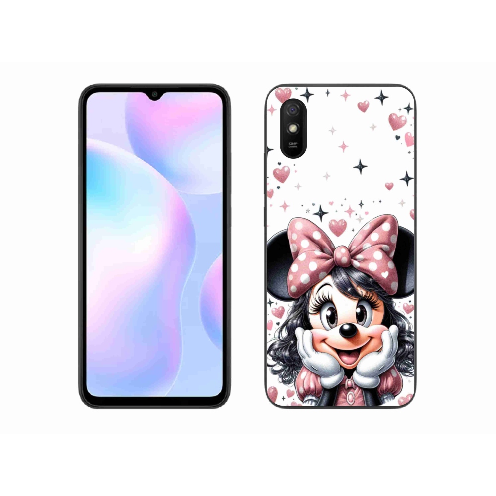 Gél borítás mmCase a Xiaomi Redmi 9A számára - minnie