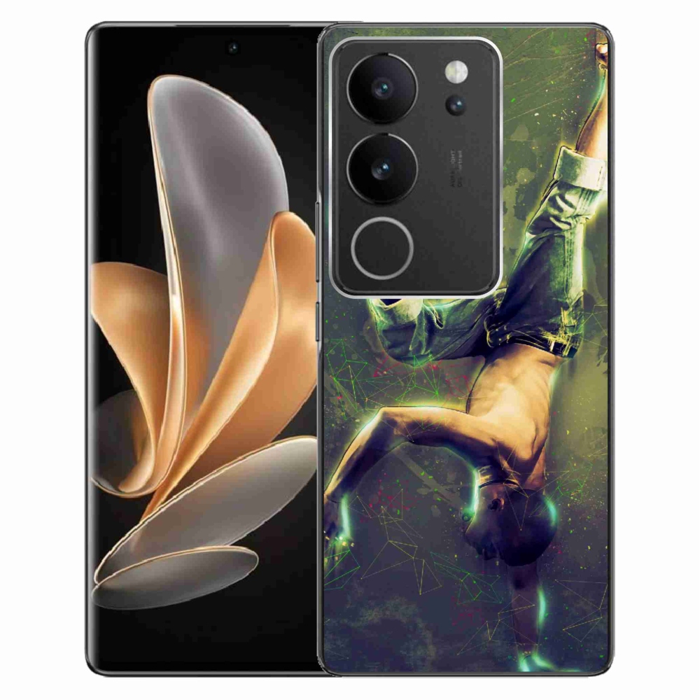 Gél borítás mmCase a Vivo V29 5G készülékhez - breakdance