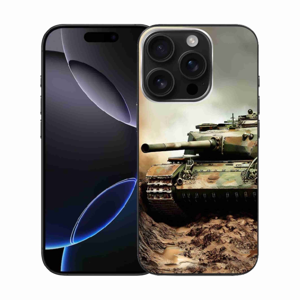 Gél védőburkolat mmCase iPhone 16 Pro készülékhez - tank