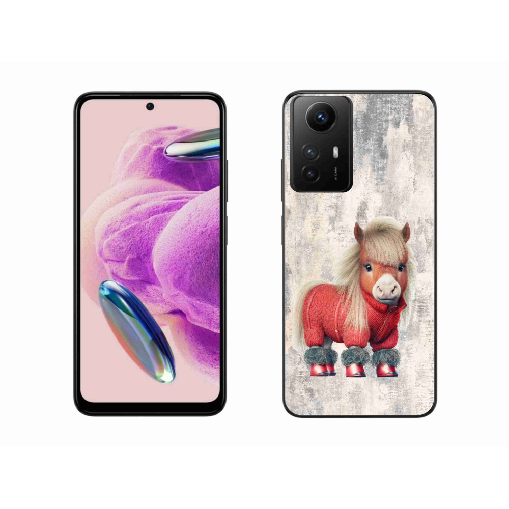 Gél borítás mmCase a Xiaomi Redmi Note 12S-hez - póni pulóverben