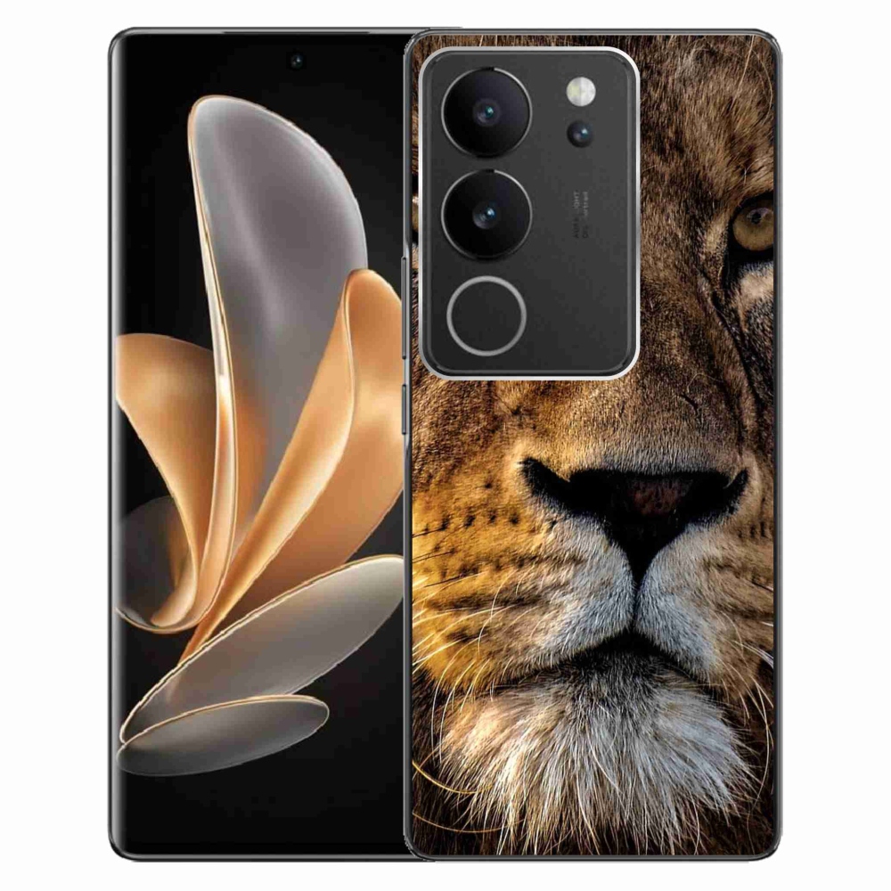 Gél tok mmCase a Vivo V29 5G-hez - oroszlán