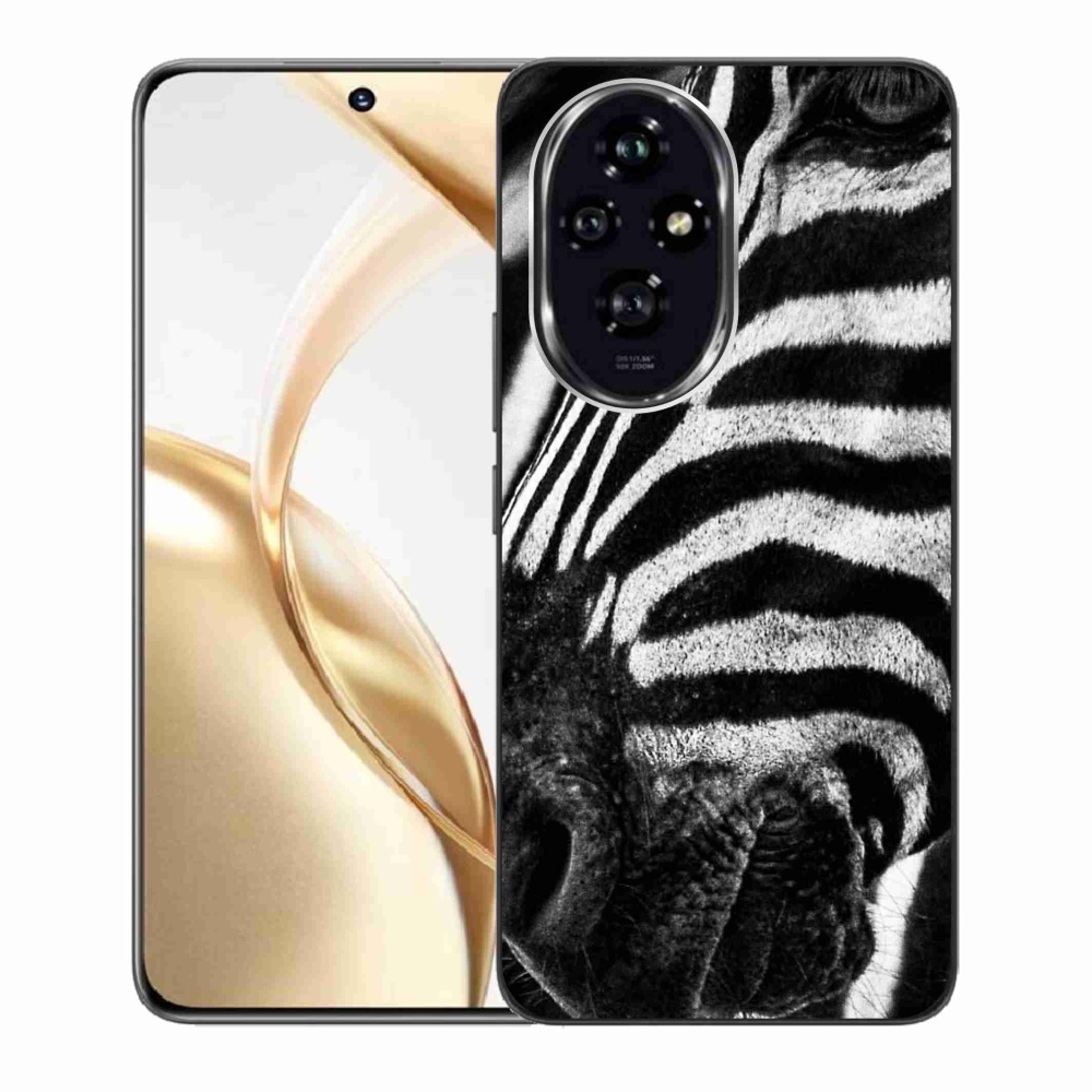 Zselés borítás mmCase a Honor 200 5G készülékhez - zebra