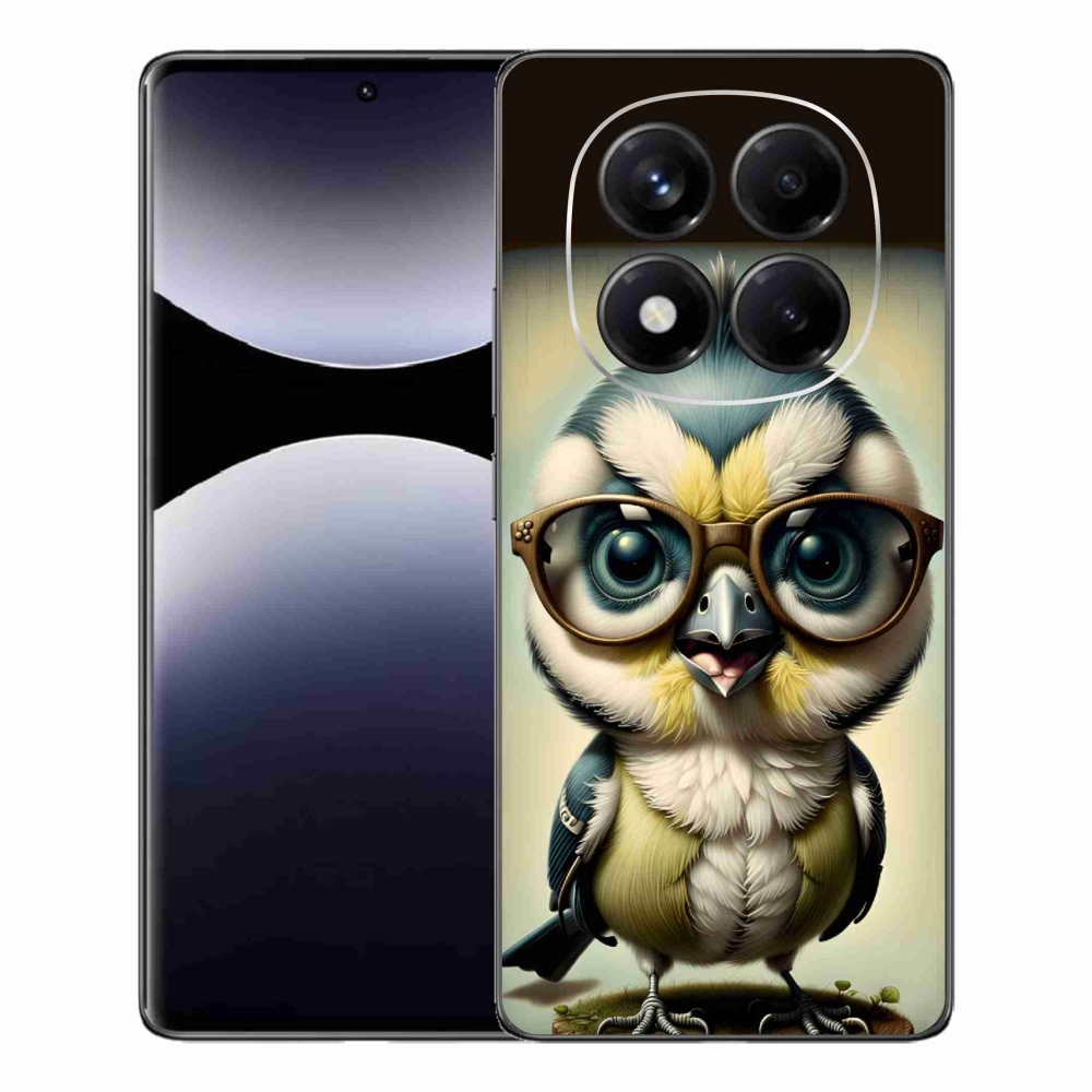 Gél borítás mmCase a Xiaomi Redmi Note 14 Pro - kölyök szemüveggel