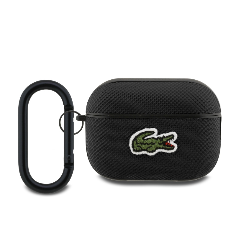 Lacoste Petit Pique Croc Logo Patch tok az AirPods Pro 2 készülékhez Fekete
