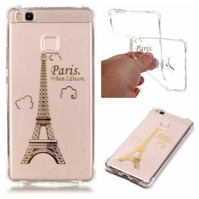 Lacqe zselés tok Huawei P9 Lite - Eiffel-toronyhoz