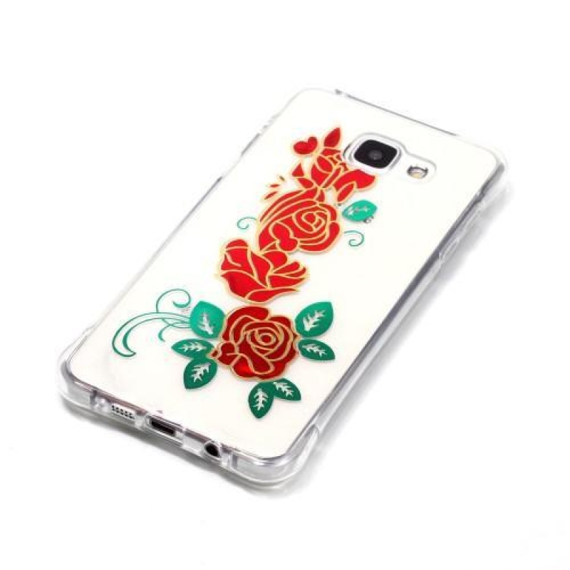 Zselés tok mobiltelefonra Samsung Galaxy A3 (2016) - rózsaszínű