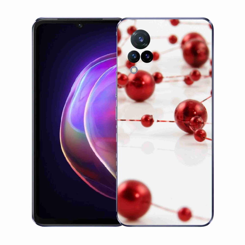Gél borító mmCase a Vivo V21 4G/5G-hez - karácsonyi lánc