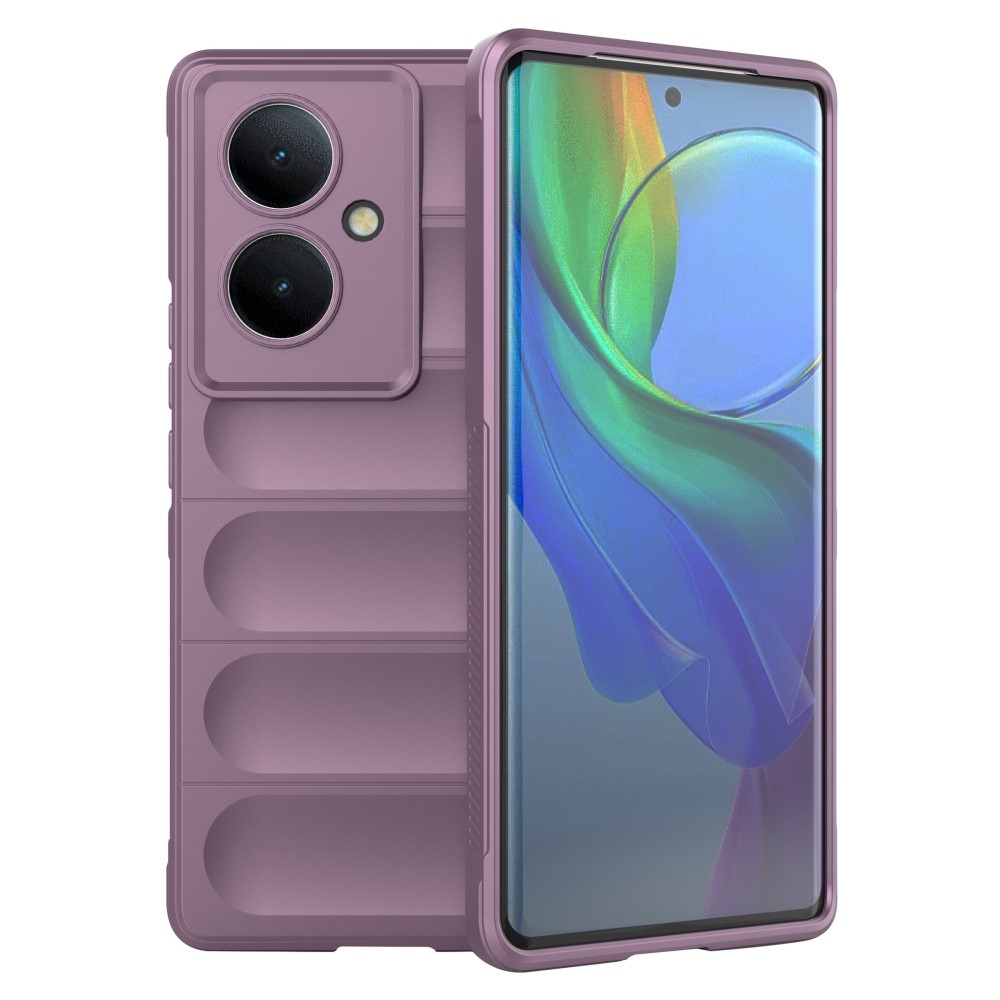Rugg tartós zselés tok a Vivo V29 Lite 5G-hez - világos lila