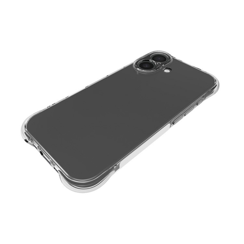 Átlátszó zselés tok iPhone 17 készülékhez - átlátszó