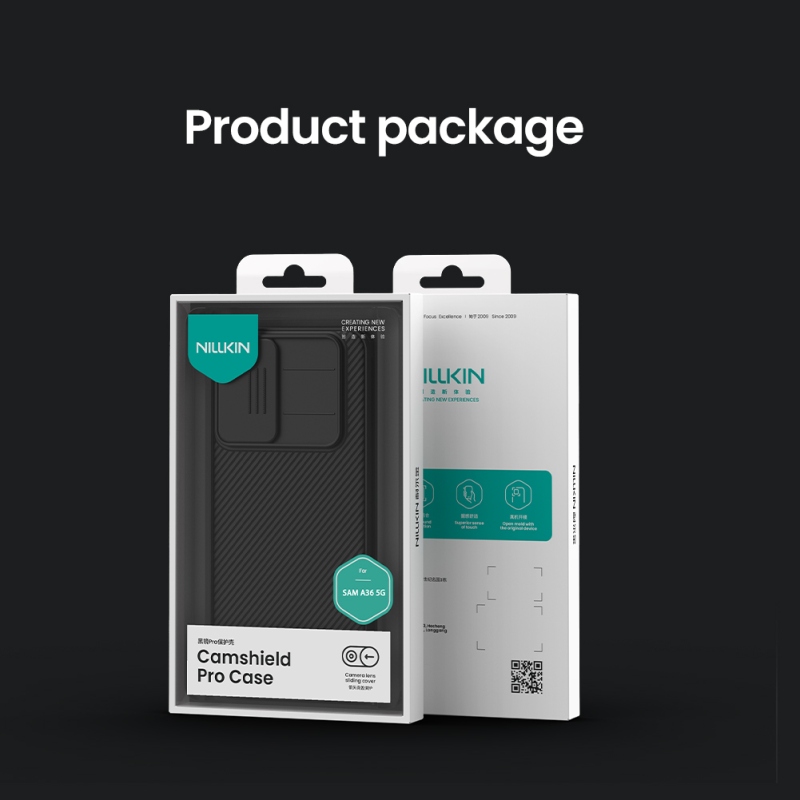 Nillkin CamShield PRO hátlap Samsung Galaxy A36 5G fekete
