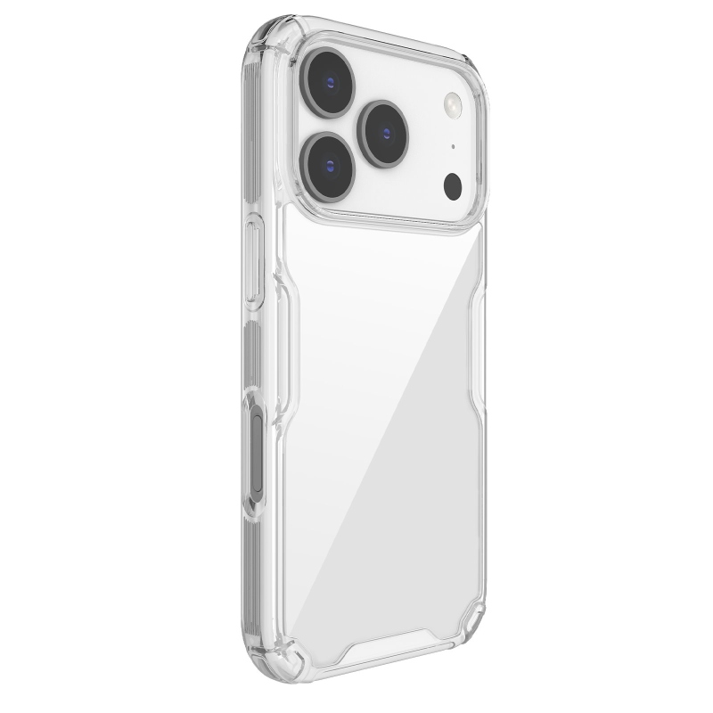 Nillkin Nature TPU PRO borító Apple iPhone 17 Pro számára Átlátszó