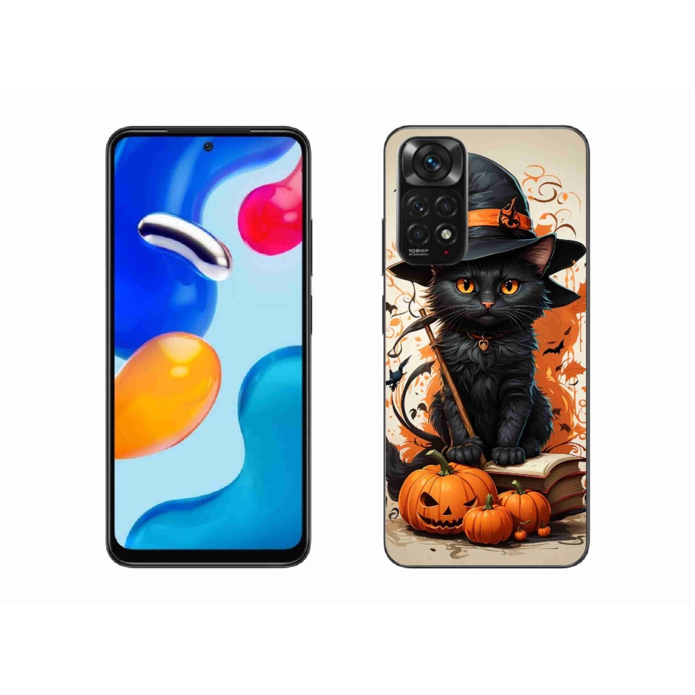 Gél borítás mmCase a Xiaomi Redmi Note 11S 4G - macska varázslóhoz