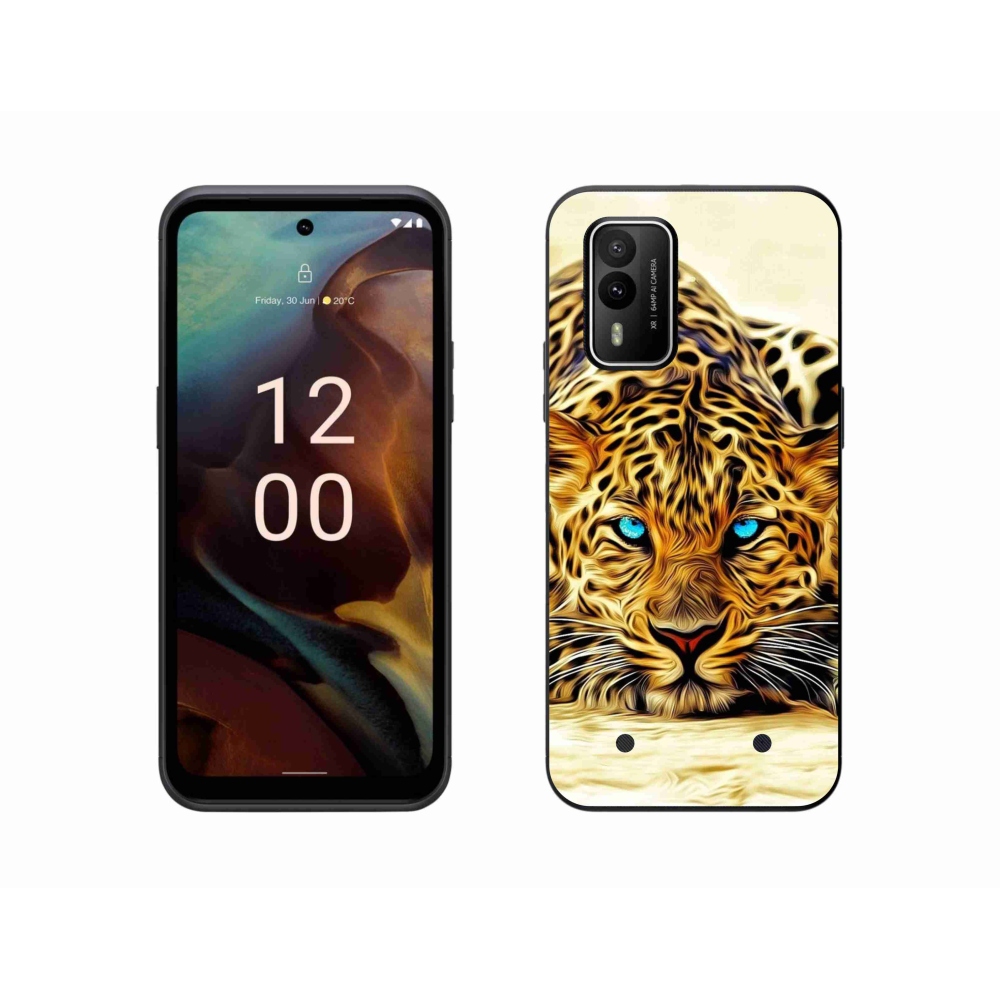 Zselés borítás mmCase a Nokia XR21 készülékhez - rajzfilmtigris