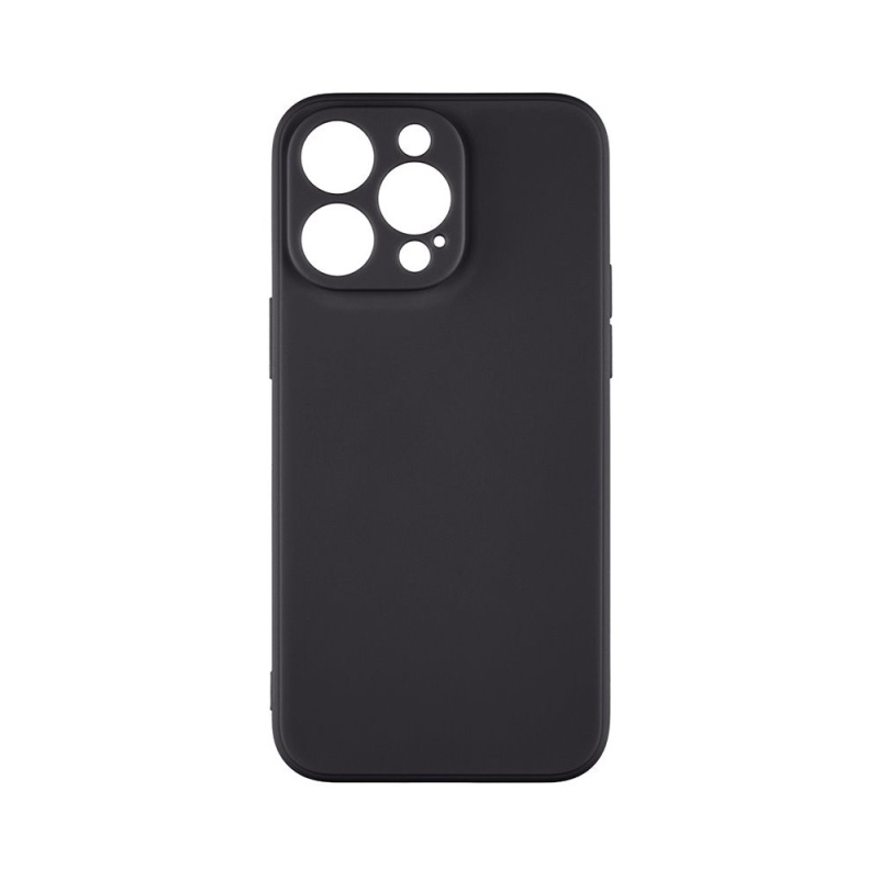 COVER:ME matt TPU borítás Apple iPhone 15 Pro Max fekete színű készülékhez