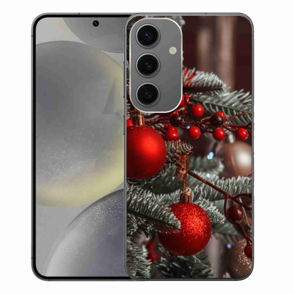 Gél borítás mmCase Samsung Galaxy S24+ - karácsonyi dekoráció 2