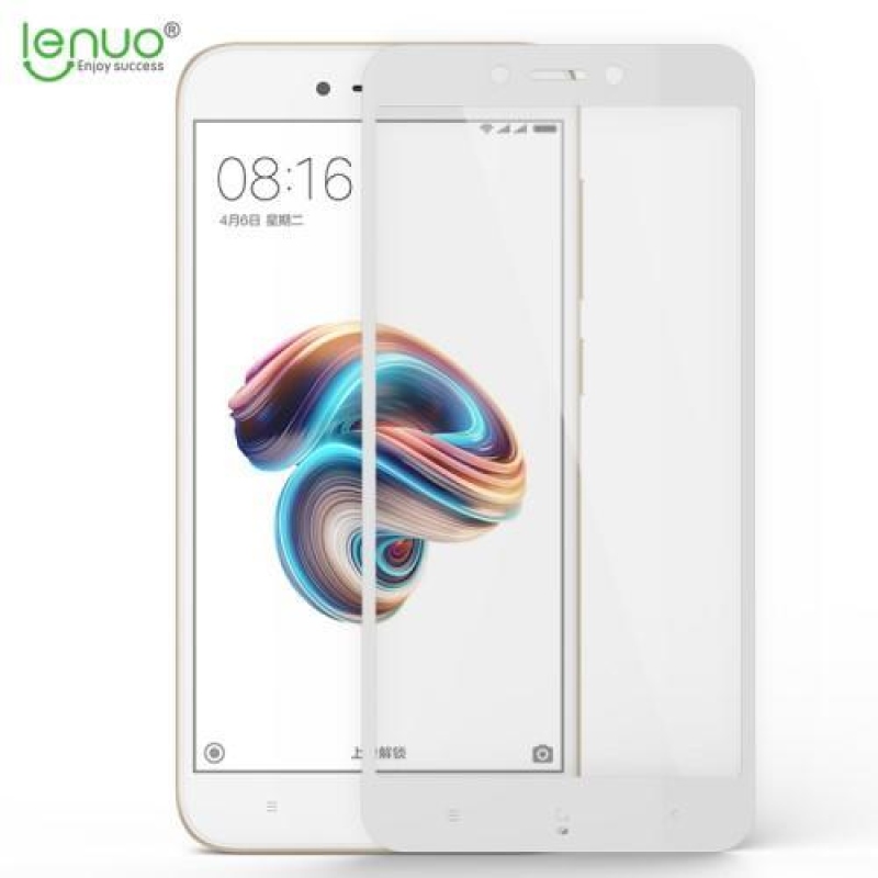 LEN teljes képernyő edzett üveg Xiaomi Redmi 5A - fehér