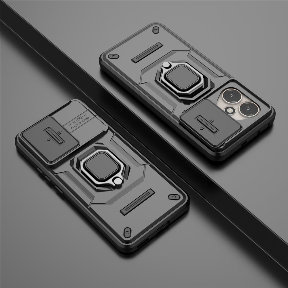 Objektív ellenálló borítás Honor 400-hoz - fekete