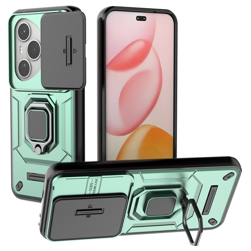 Objektív ellenálló borítás Honor 400 Pro-hoz - zöld