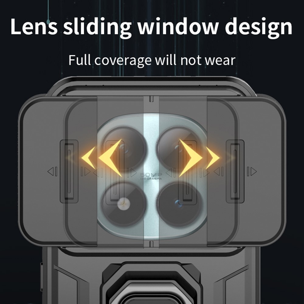 Lencseálló borítás Xiaomi Redmi Note 15 Pro+ 5G - fekete