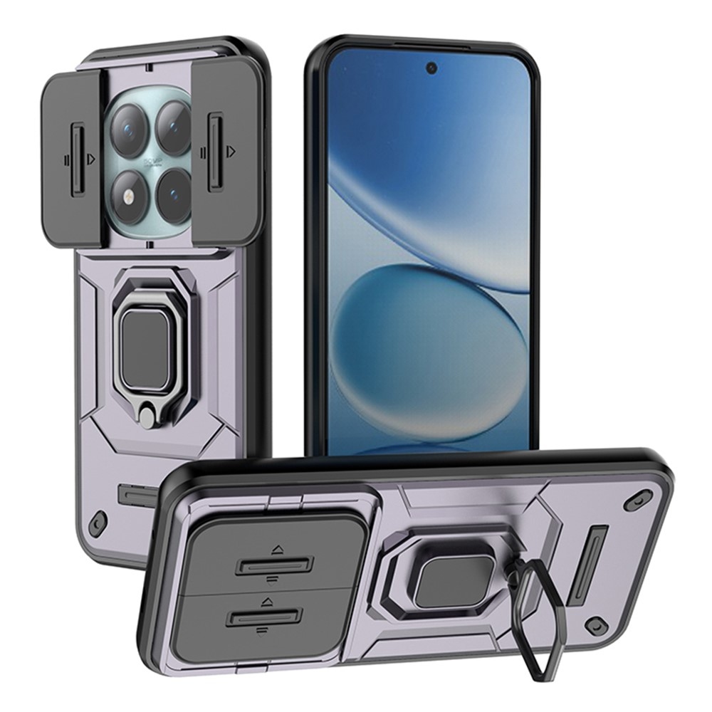 Lencseálló borítás a Xiaomi Redmi Note 15 Pro+ 5G készülékhez - szürke