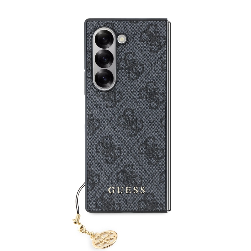 Guess 4G Charm hátlap Samsung Galaxy Z Fold 6 szürke