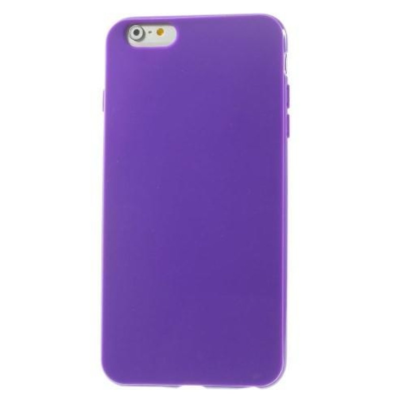 Fényes zselés tok iPhone 6s Plus és 6 Plus készülékhez - lila