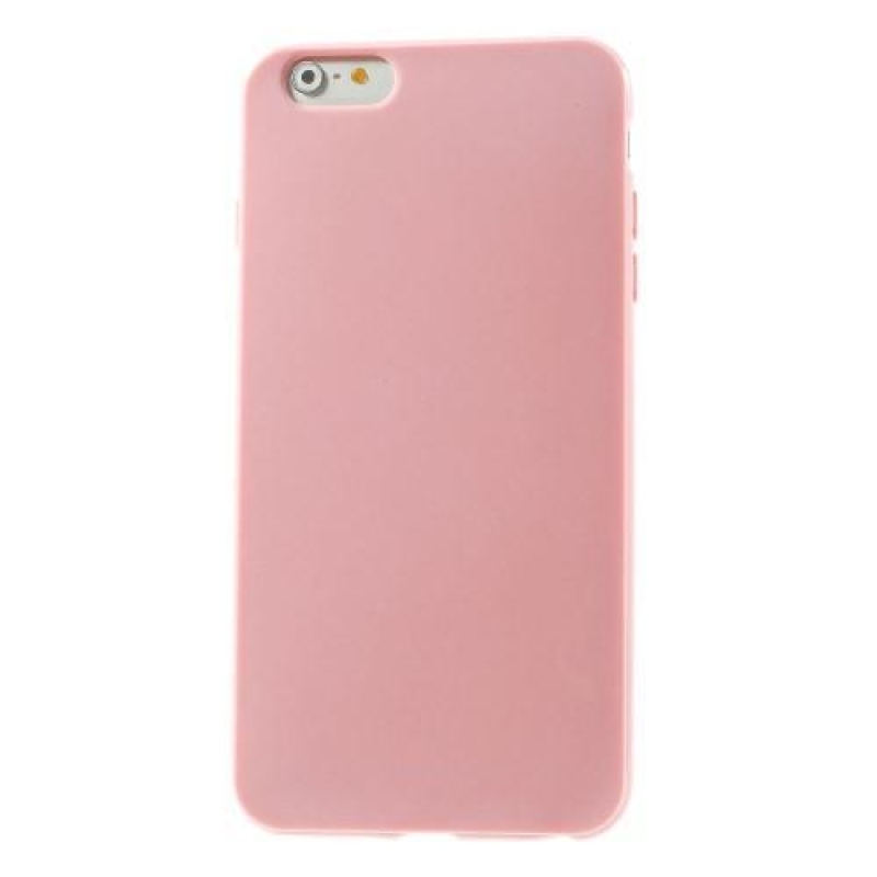 Fényes zselés tok iPhone 6s Plus és 6 Plus készülékhez - rózsaszín