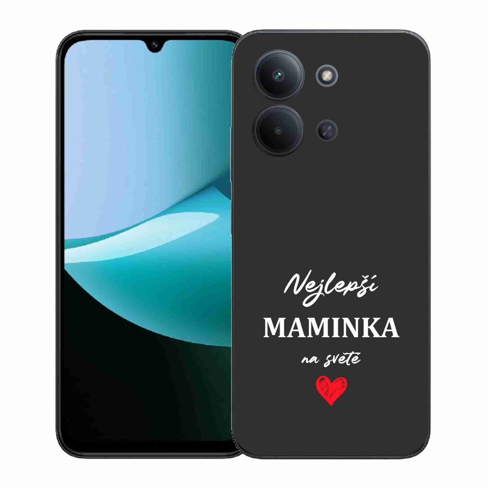 Gél borítás mmCase a Xiaomi Redmi 15C 4G (171mm)/Poco C85 4G (171mm) - legjobb anya 1 fekete háttérrel