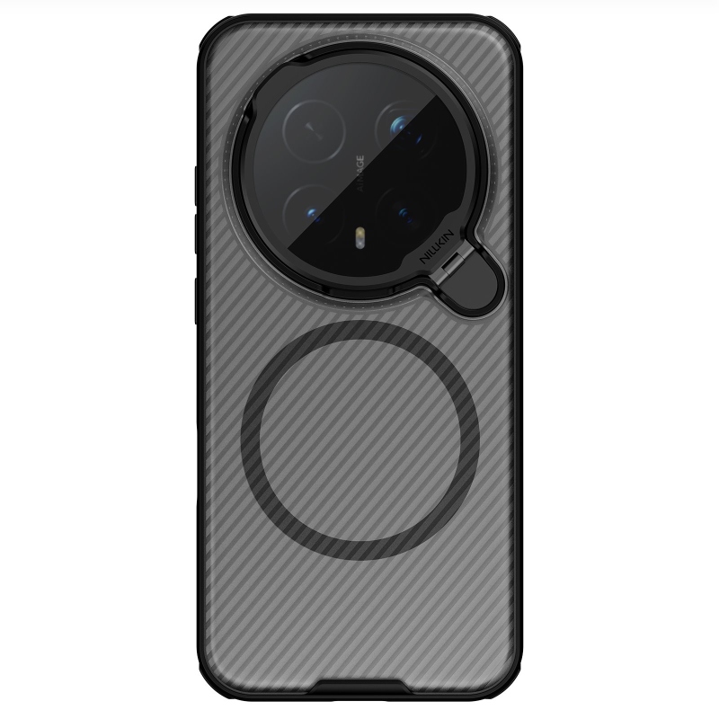 Nillkin CamShield Prop mágneses hátlap Honor Magic 8 Pro készülékhez, átlátszó, fekete