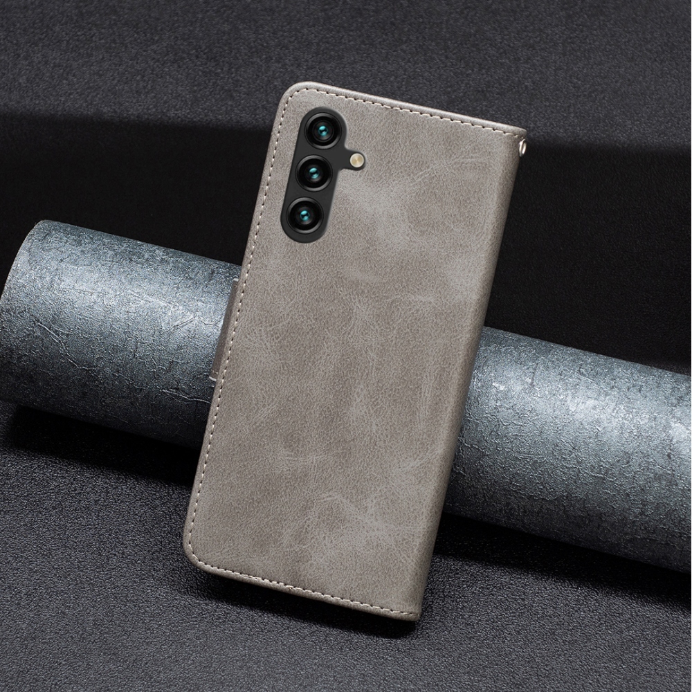 Könyvecske tok Samsung Galaxy S25 FE - szürke