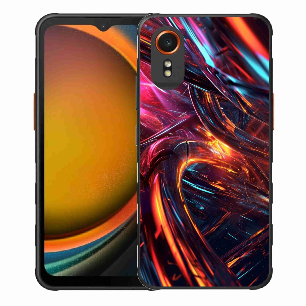 Gél borítás mmCase Samsung Galaxy Xcover 7 - absztrakt motívum 10