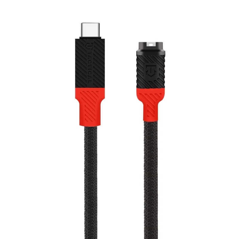 Tactical Recce 3:20 kábel a Garmin USB-C-hez Fekete/Vörös