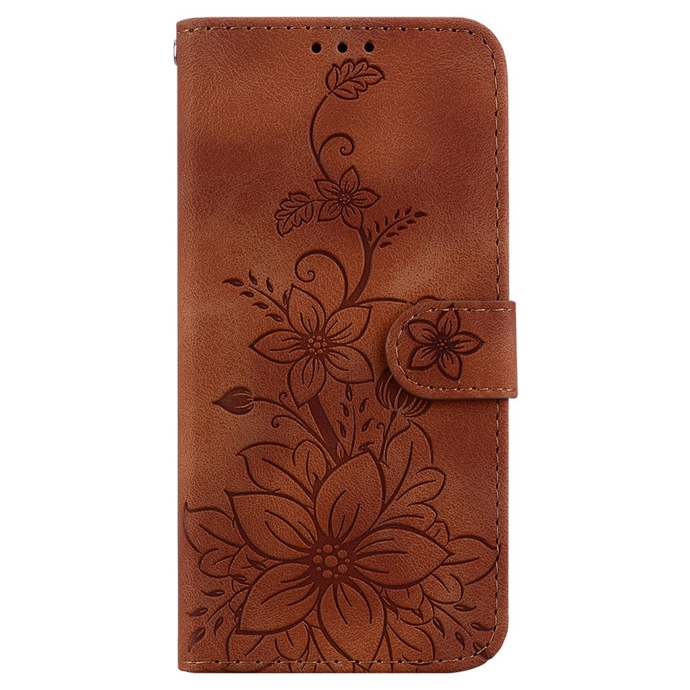 Lily könyvtáska Xiaomi Redmi 15C 4G/5G (173mm) - barna