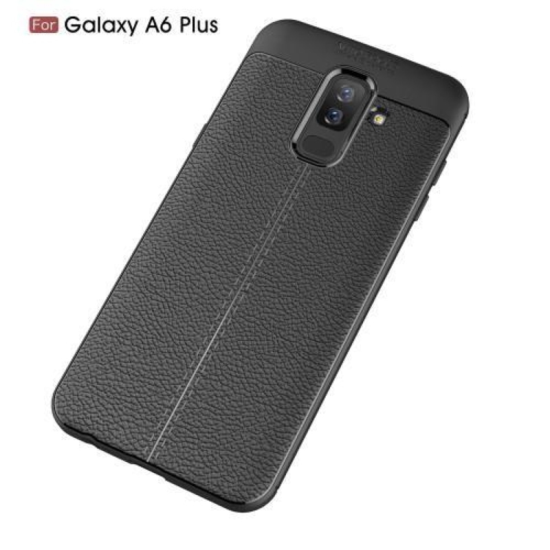 Licta tartós tok Samsung Galaxy A6 Plus készülékhez - szürke