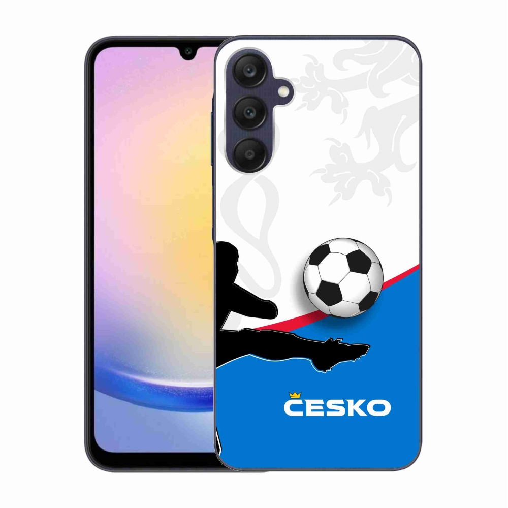 Gél borítás mmCase Samsung Galaxy A25 5G - futball Csehország 3