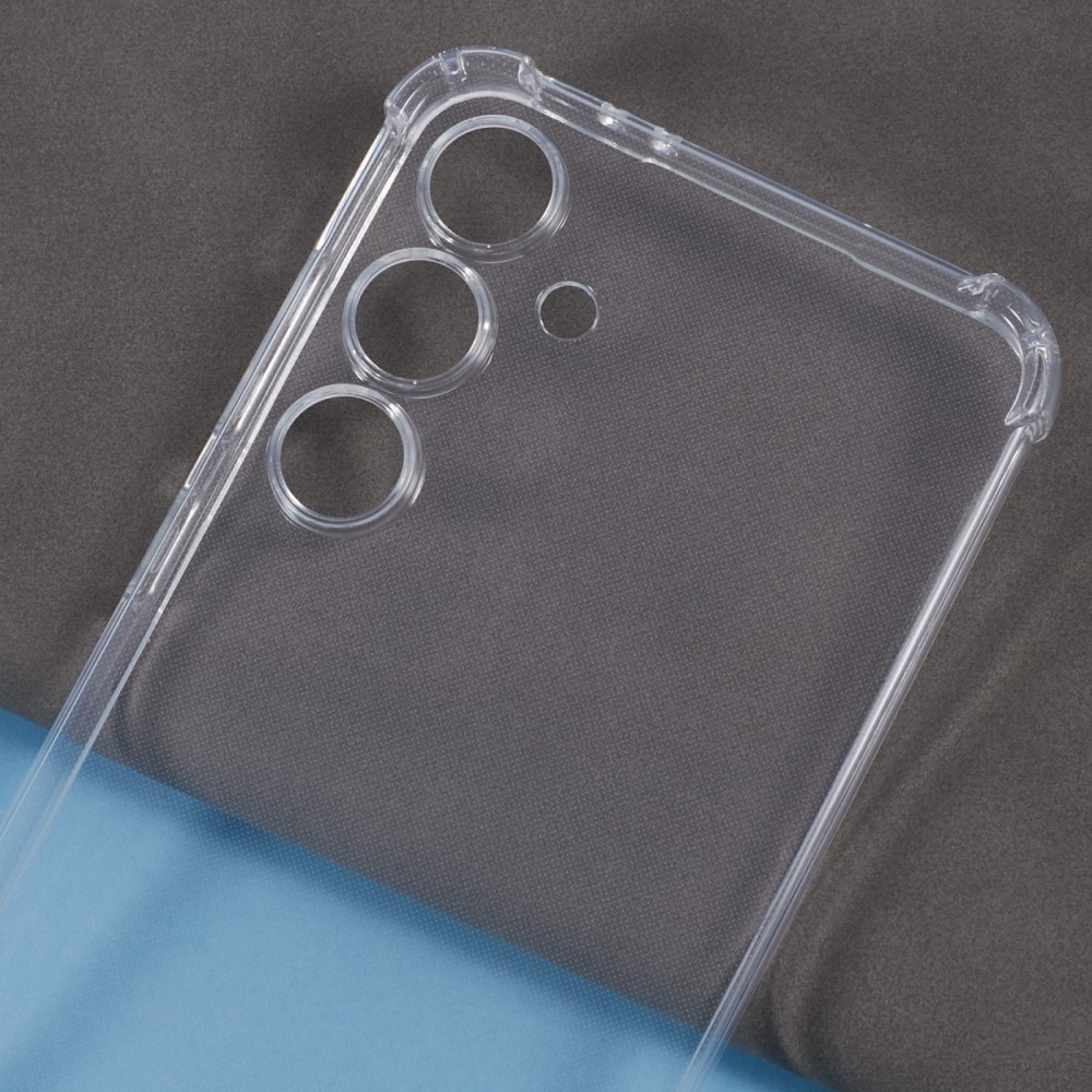Átlátszó zselés tok húzózsinórral Samsung Galaxy S24 FE készülékhez