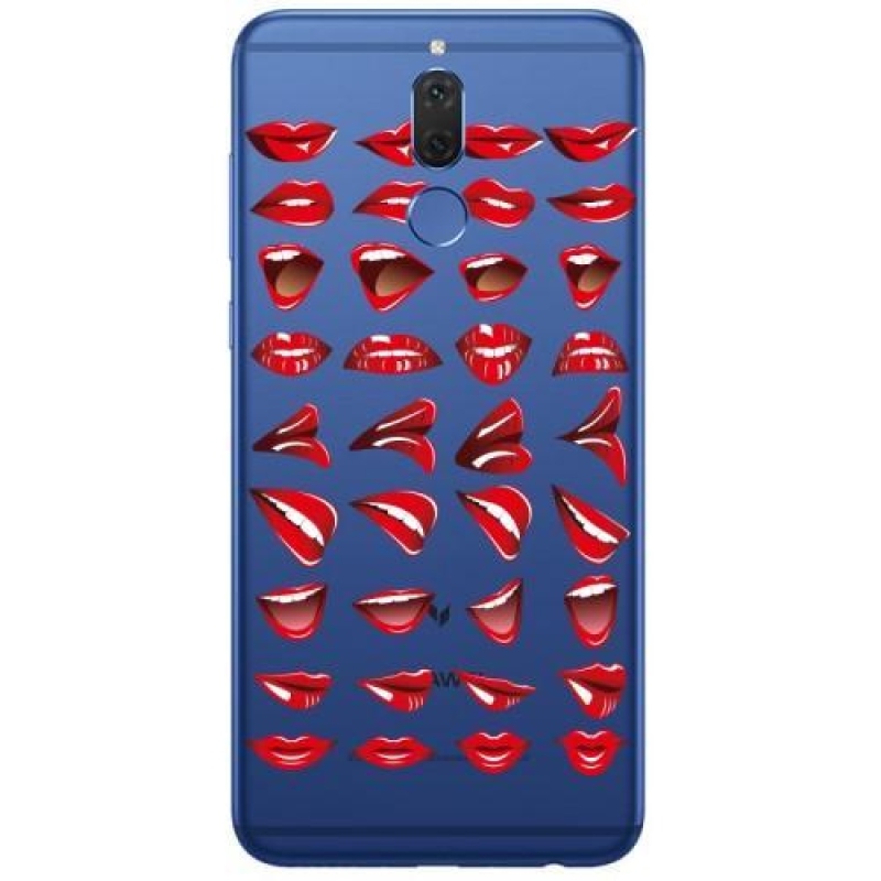 Lips zselés tok Huawei Mate 10 Lite készülékhez - forró ajkak