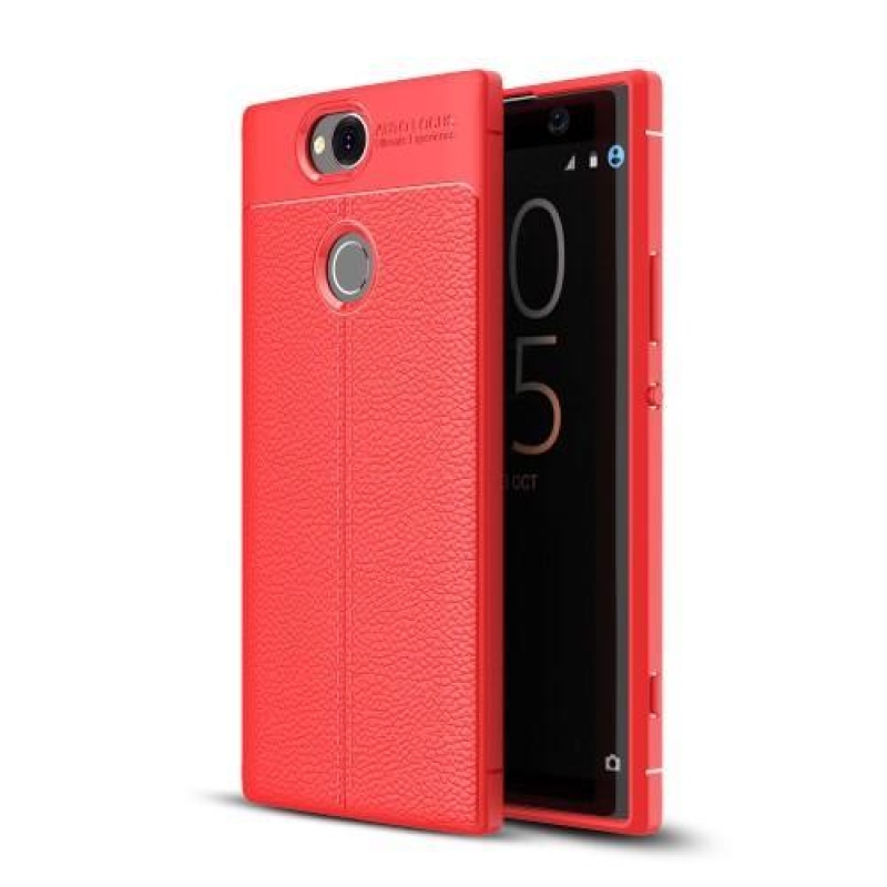 Litch zselés borítás Sony Xperia XA2 Plus készülékhez - piros